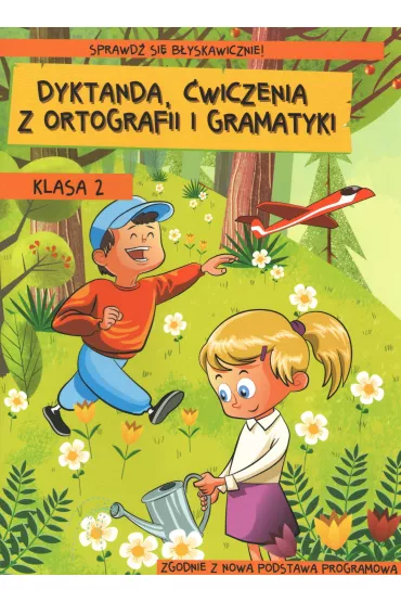 Dyktanda, �wiczenia z ortografii i gramatyki. Klasa 2 - Wies�awa Zar�ba