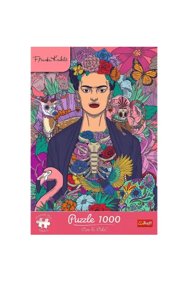 Puzzle 1000 el. Frida Kahlo: Kwitn�ca dusza Trefl