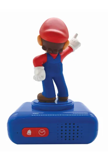 Budzik cyfrowy z lampk� nocn� Super Mario i efektami d�wi�kowymi RL800NI