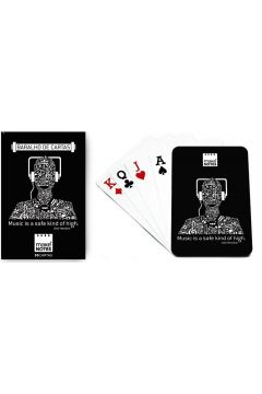 Karty do gry Music suchawki czarne - 55 kart