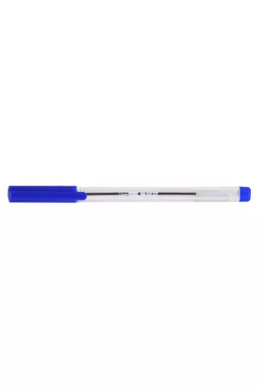 MemoBe Dugopis biurowy przezroczysty 1 mm niebieski