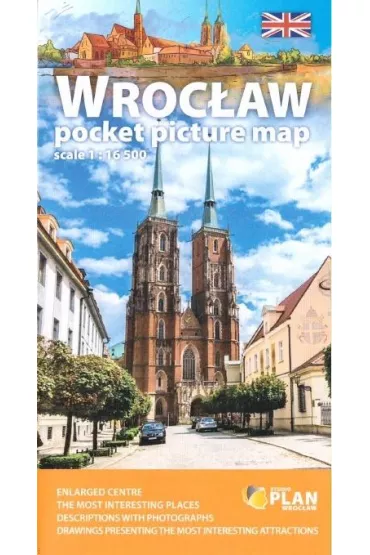 Plan kieszonkowy rys.-Wroc�aw w.angielska 1:16 500