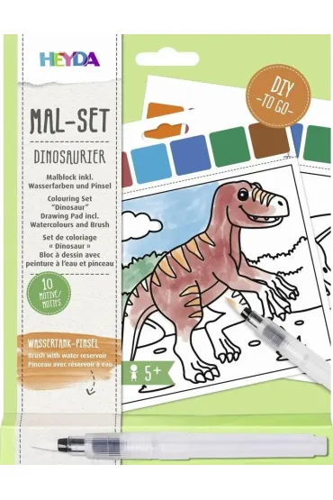 Malowanka wodna - Dinozaury Heyda