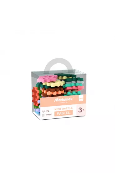 Mini Waffle Pastel 35 elementw