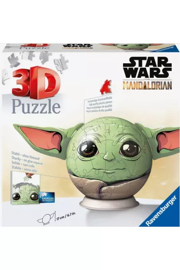 Puzzle 72 el. 3D Star Wars Grogu Kula Ravensburger