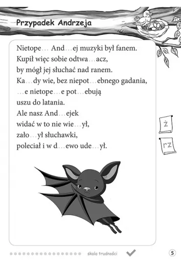 Radosne dyktanda. Klasa 1 - Marta Kurdziel