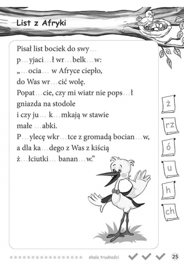 Radosne dyktanda. Klasa 1 - Marta Kurdziel