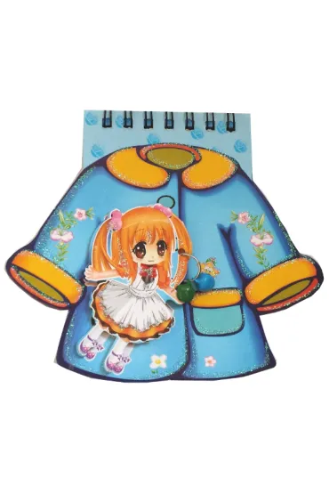Notes na spirali ubranka X-222