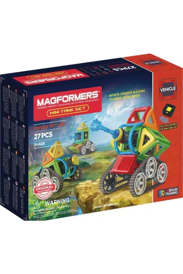 Magformers Vehicle mini Tank set 27 *