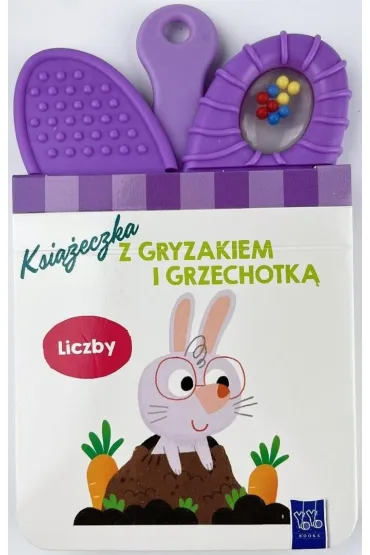 Liczby. Ksi��eczki z gryzakiem i grzechotk�