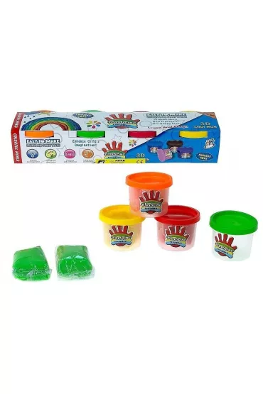 Adar Zestaw ciastoliny 4 kolory 4 x 118 ml