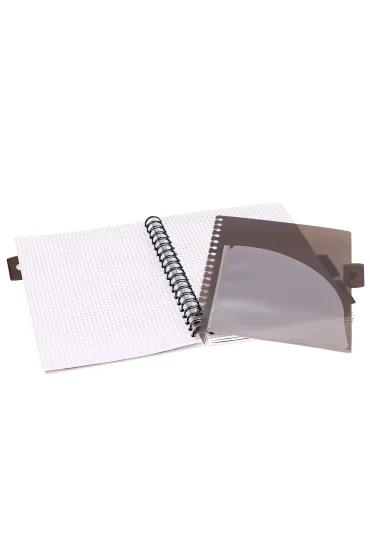 Strigo Ko�ozeszyt Pads B5 Fusion ciemnozielon kratka 100 kartek