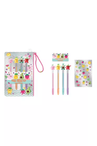 Pecoware D�ugopisy �elowe Owoce 4 kolory