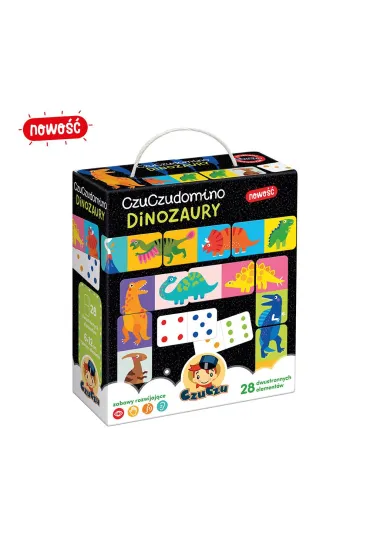 CzuCzu Domino Dinozaury Bright Junior Media