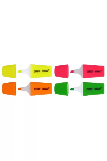 Cricco Zakre�lacze mini neon 4 szt.