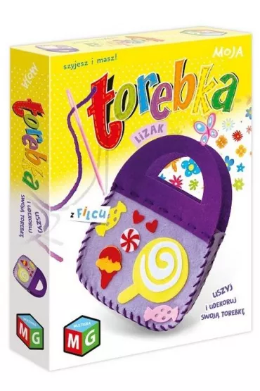 Torebka Lizak z filcu Multigra