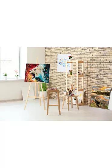 Twoje Hobby Malowanie po numerach - ��d� przy brzegu 40x50cm
