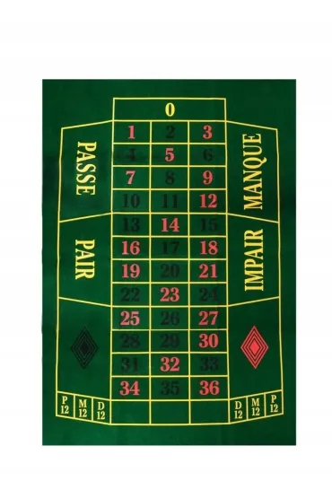 Mata do Ruletki z Filcu 130x90cm