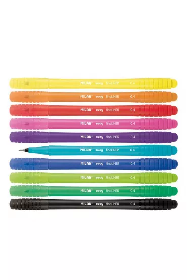 Milan Cienkopis Sway Fineliner Colours 10 kolor�w, 0.4 mm