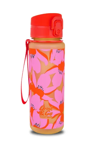 Patio Bidon 600ml Coolpack Brisk Flores Rosa