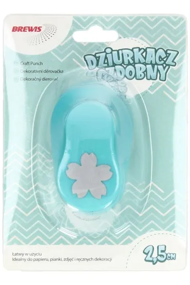 Brewis Dziurkacz ozdobny - Kwiatek 2,5cm MIX