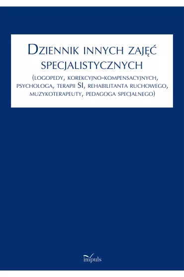 Dziennik innych zaj�� specjalistycznych - Anna Franczyk