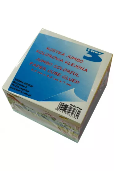 Tierra Group Kostka Jumbo kolorowa klejona 85x85x70 mm
