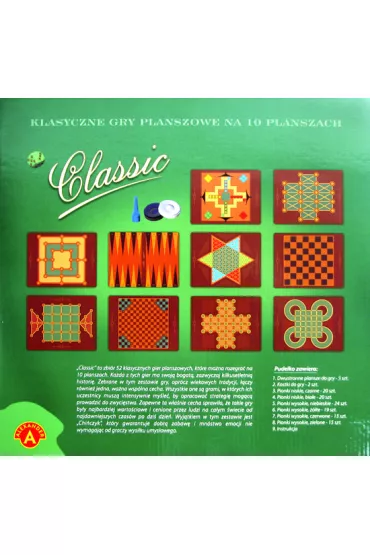 Classic - zestaw gier planszowych
