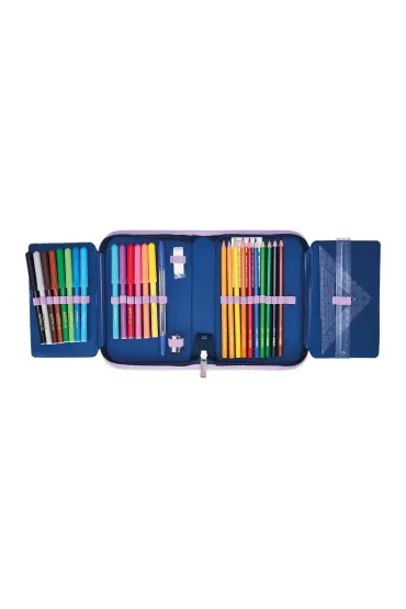 Herlitz Pi�rnik rozk�adany 2 klapki z wyposa�eniem Unicorn Dreams