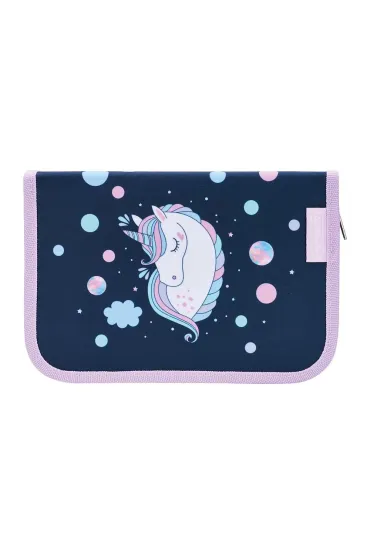 Herlitz Pi�rnik rozk�adany 2 klapki z wyposa�eniem Unicorn Dreams