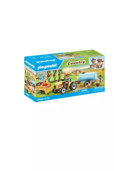 Country Traktor z przyczep� i zbiornikiem na wod� 71442