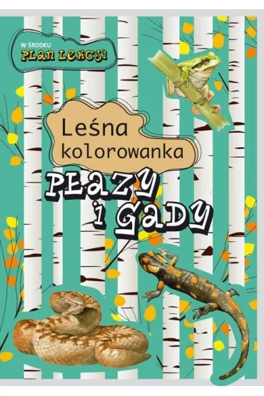 Le�na kolorowanka. P�azy i gady - Katarzyna Kopiec-Sekieta, Eliza Goszczy�ska