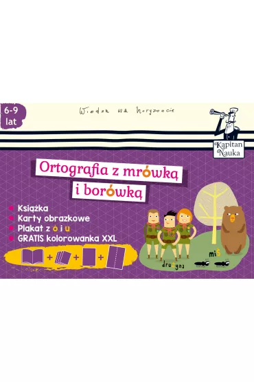 Kapitan Nauka. Pakiet Ortografia z mr�wk� i bor�wk�