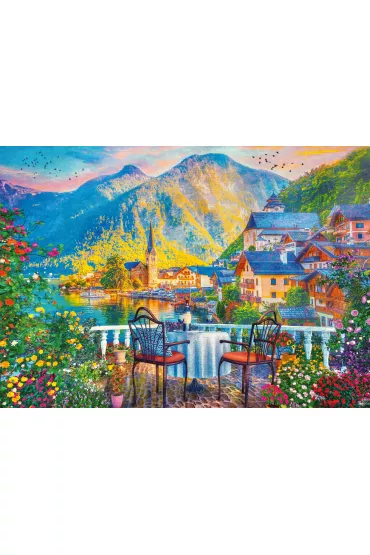 Puzzle 1000 el. PQ Malownicze Hallstatt Austria 112741 Schmidt