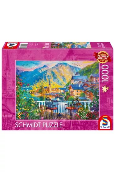 Puzzle 1000 el. PQ Malownicze Hallstatt Austria 112741 Schmidt