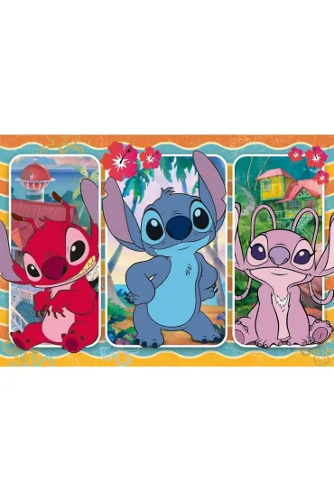 Puzzle 24 el. Maxi SuperColor. Stitch Clementoni