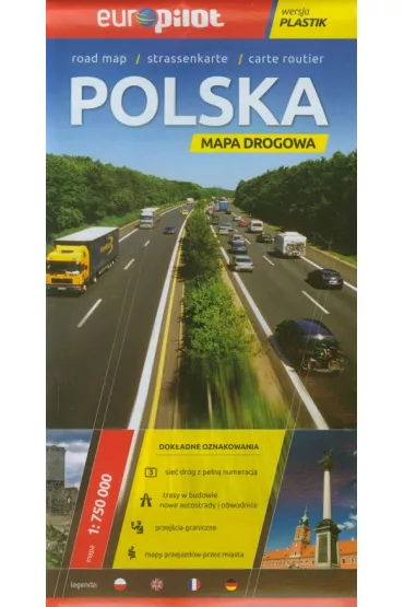 Polska. Mapa Drogowa