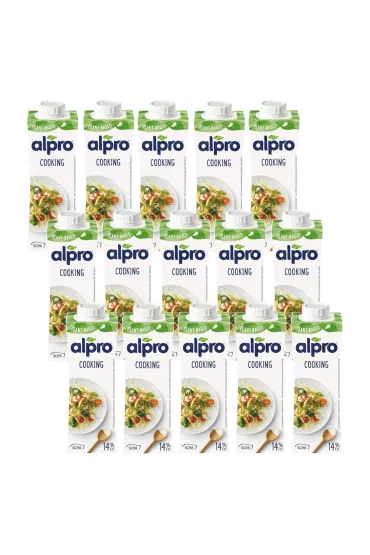 Alpro Cooking - Produkt sojowy do cel�w kulinarnych Zestaw 15 x 250 ml