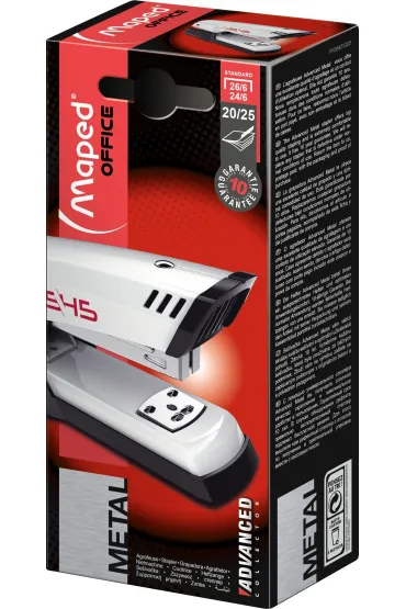 Maped Zszywacz Advanced metal bia�y