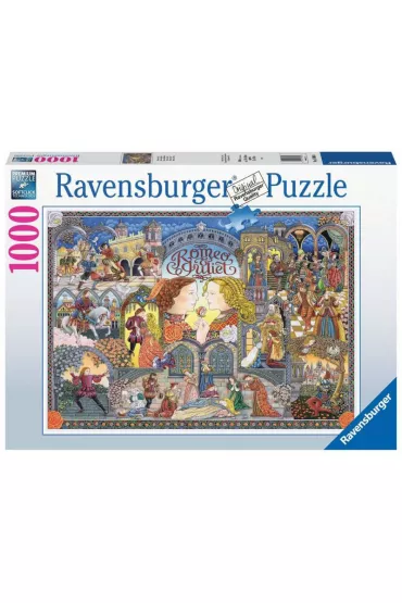Puzzle 1000 el. Romeo i Julia Ravensburger