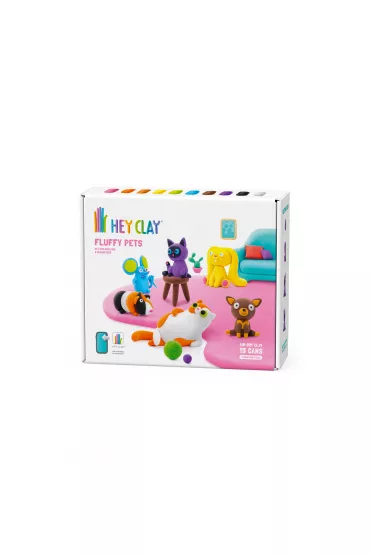 Hey Clay - Puchate zwierzaki + akcesoria Tm Toys