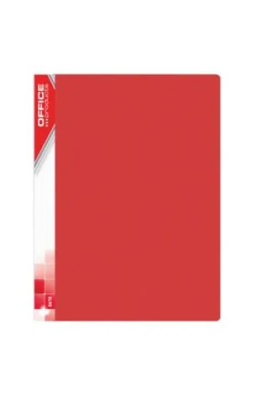 Office Products Teczka ofertowa A4, PP, 620mikr, 30 koszulek, czerwona