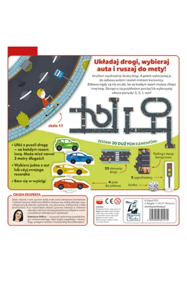 Du�e puzzle z gr�. Kapitan Nauka. Droga Edgard