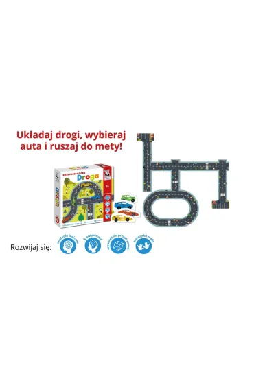 Du�e puzzle z gr�. Kapitan Nauka. Droga Edgard