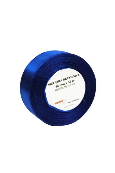 Brewis Wst��ka satynowa niebieska 38mm x 32m