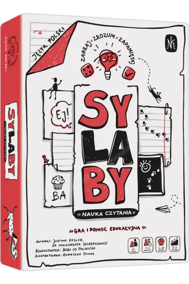SY-LA-BY. Nauka czytania Nasza Ksi�garnia - Justyna Kesler, Ma�gorzata  Szczepkowicz
