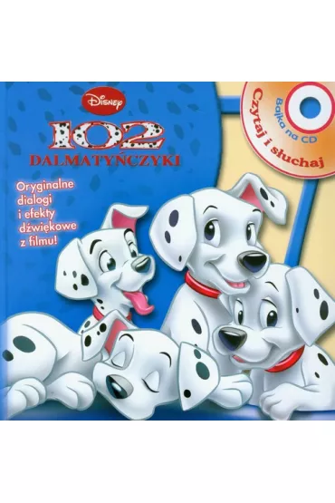 Audiobook 102 Dalmaty�czyki Czytaj i s�uchaj + CD