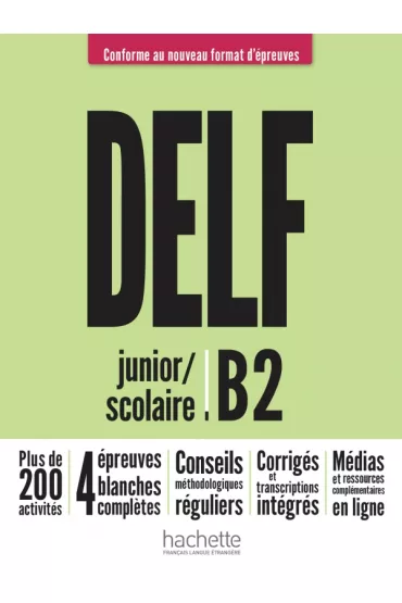 DELF B2 Junior / Scolaire NF podr�cznik - Bruno Megre, Nelly Mous, Magali Risueno, Pascal Biras