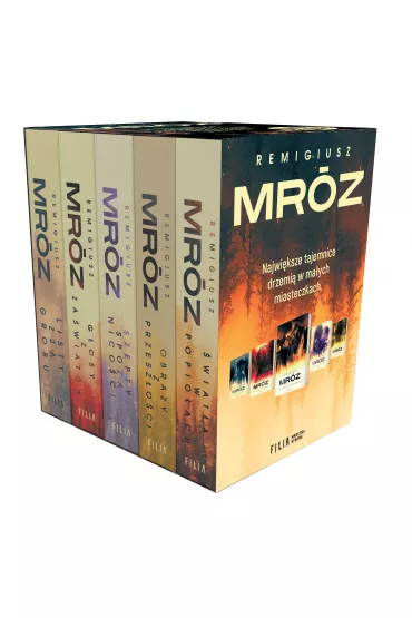Pakiet Seweryn Zaorski. Tomy 1-5: Listy zza grobu, G�osy z za�wiat�w, Szepty spoza nico�ci, Obrazy z przesz�o�ci, �wiat�a w popio�ach - Remigiusz Mr�z