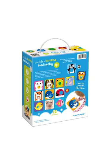 Puzzle z dziurk� Maluchy Bright Junior Media